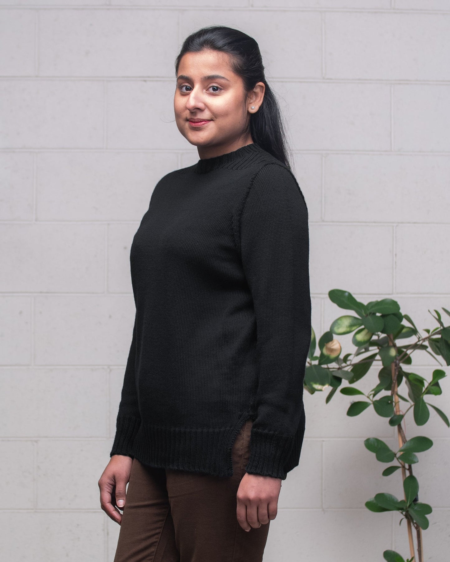 WOMENS KARUKARU LS MERINO CREW TUNIC