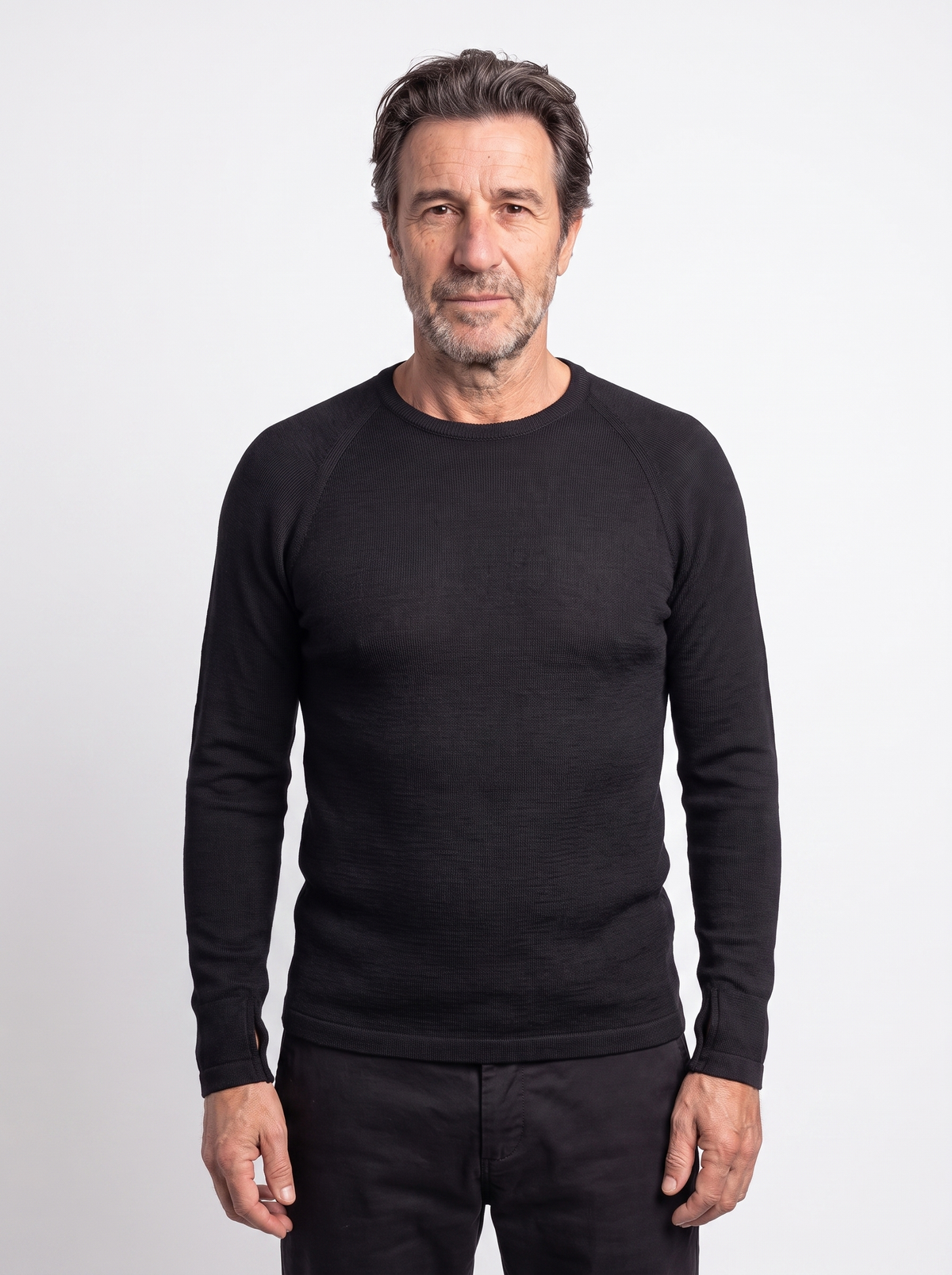 SUPERFINE MERINO ALPINE LONG SLEEVE CREW
