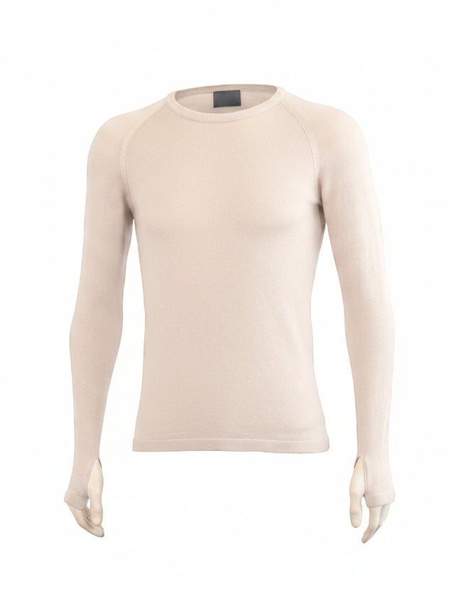 SUPERFINE MERINO ALPINE LONG SLEEVE CREW