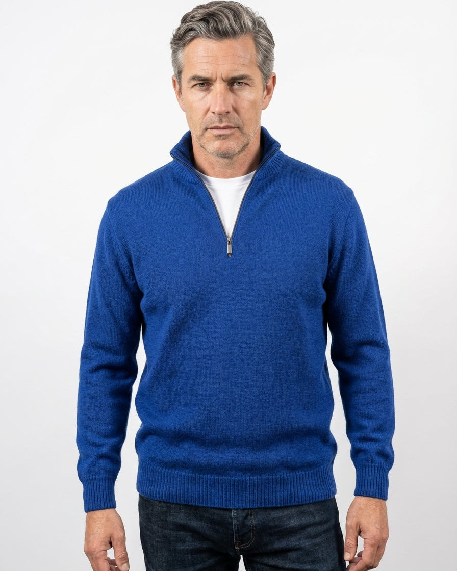 MENS AWAKARI MERINO QTR ZIP