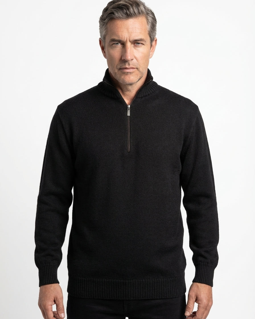 MENS AWAKARI MERINO QTR ZIP