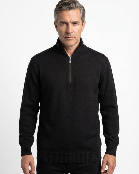 MENS AWAKARI MERINO QTR ZIP