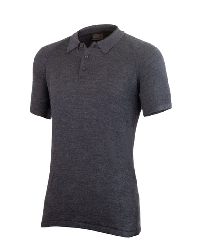MENS SUPERFINE MERINO SS POLO