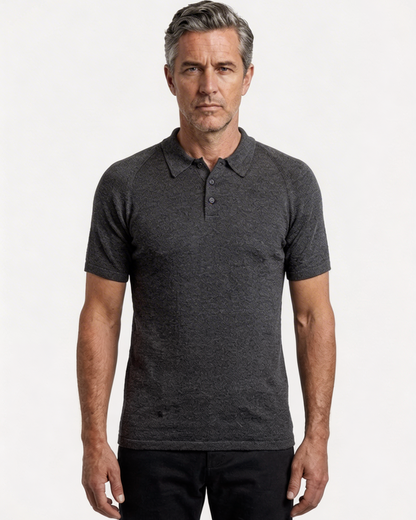 MENS SUPERFINE MERINO SS POLO