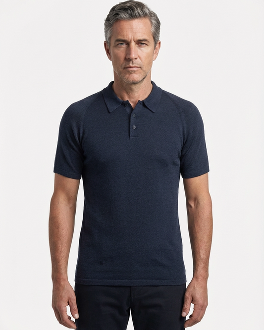 MENS SUPERFINE MERINO SS POLO