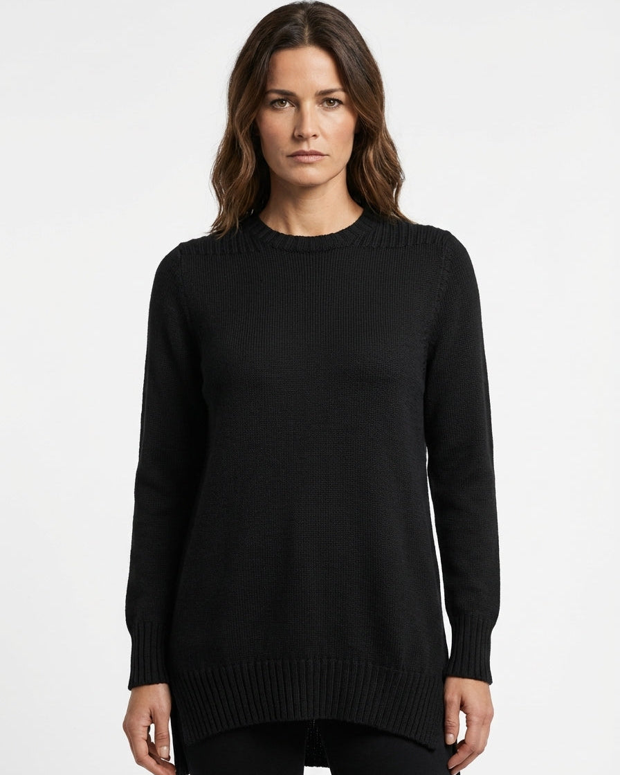 WOMENS KARUKARU LS MERINO CREW TUNIC