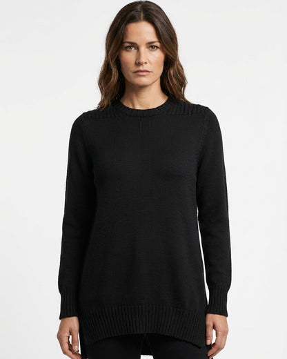 WOMENS KARUKARU LS MERINO CREW TUNIC