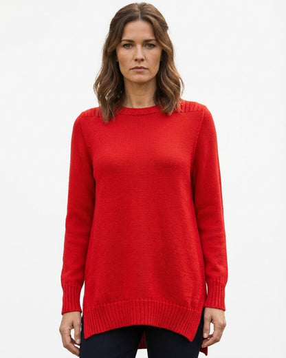 WOMENS KARUKARU LS MERINO CREW TUNIC