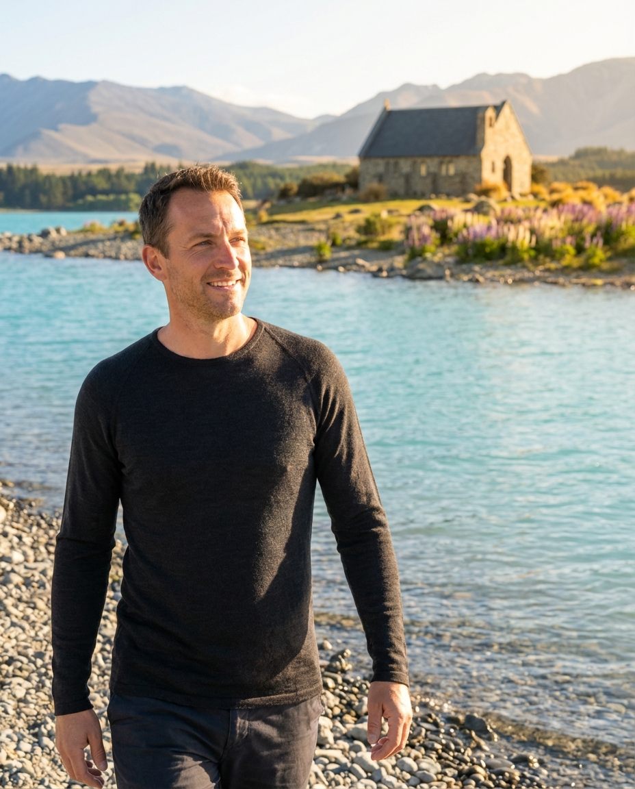 UNISEX SUPERFINE MERINO LONG SLEEVE TEE